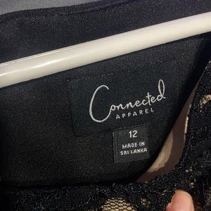 Connected apparel dress worn once size 12